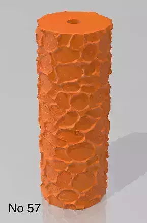 Repating clay tile cookie polimer clay pattern roll