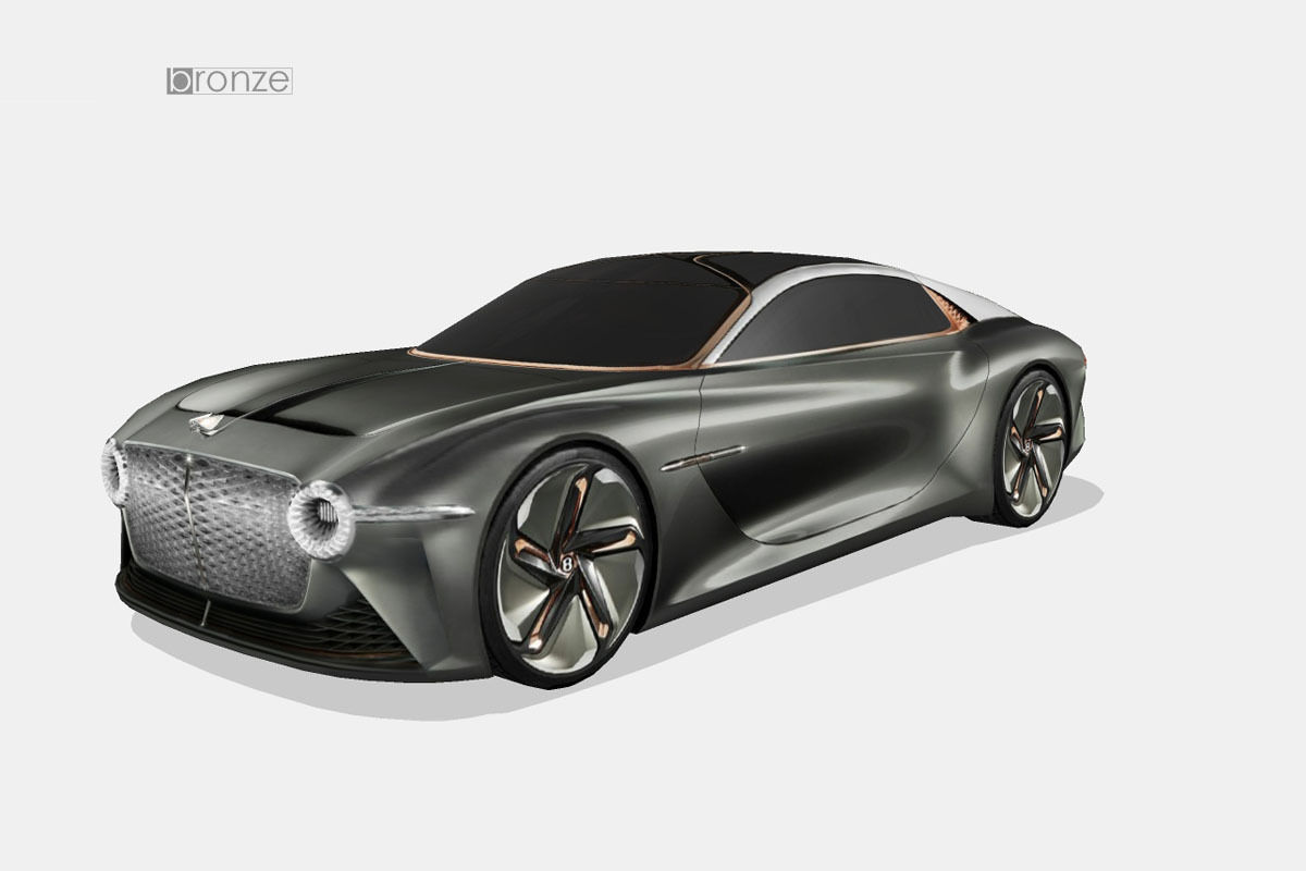 5 sports car colection 3D Model Collection_6