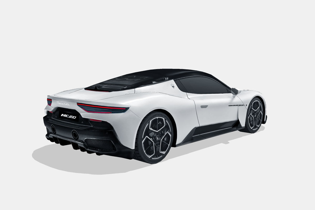 5 sports car colection 3D Model Collection_23