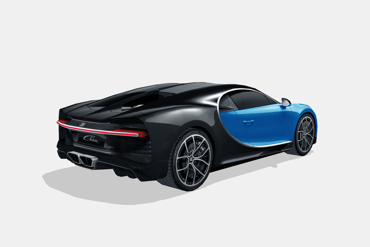 5 sports car colection 3D Model Collection_15