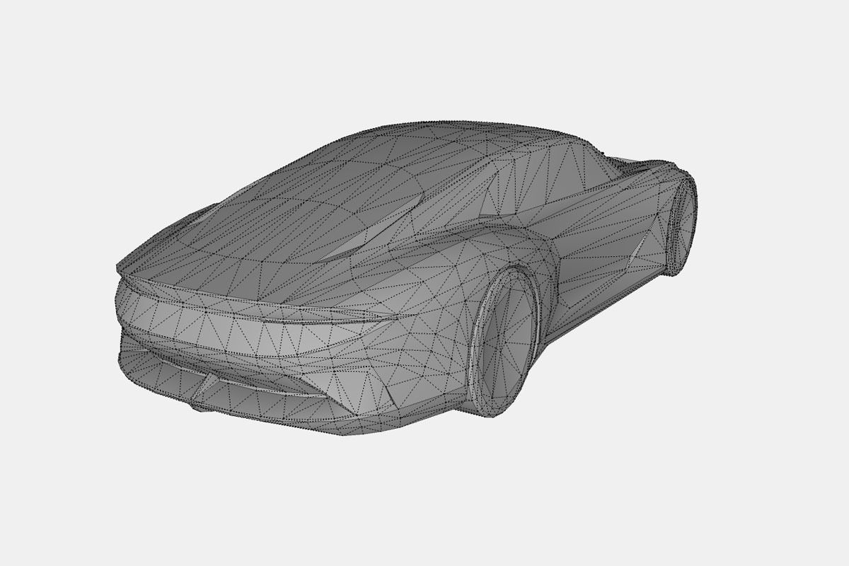 5 sports car colection 3D Model Collection_9