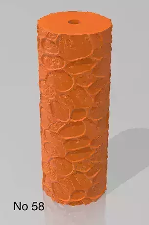 Repating clay tile cookie polimer clay pattern roll