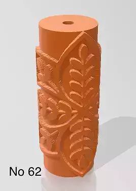 Repating clay tile cookie polimer clay pattern roll