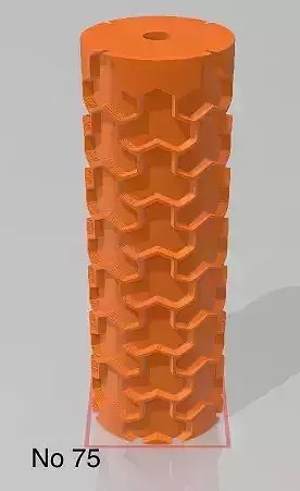 Repating clay tile cookie polimer clay pattern roll