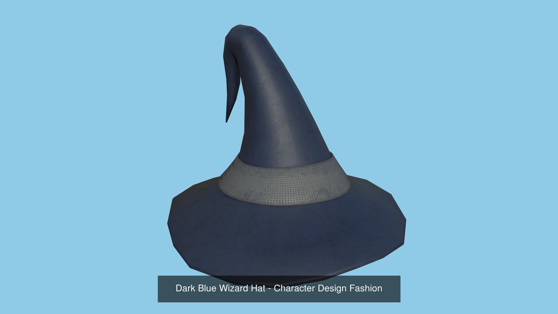 10 Wizard Hat - Character Design Fashion 3D Model Collection_8