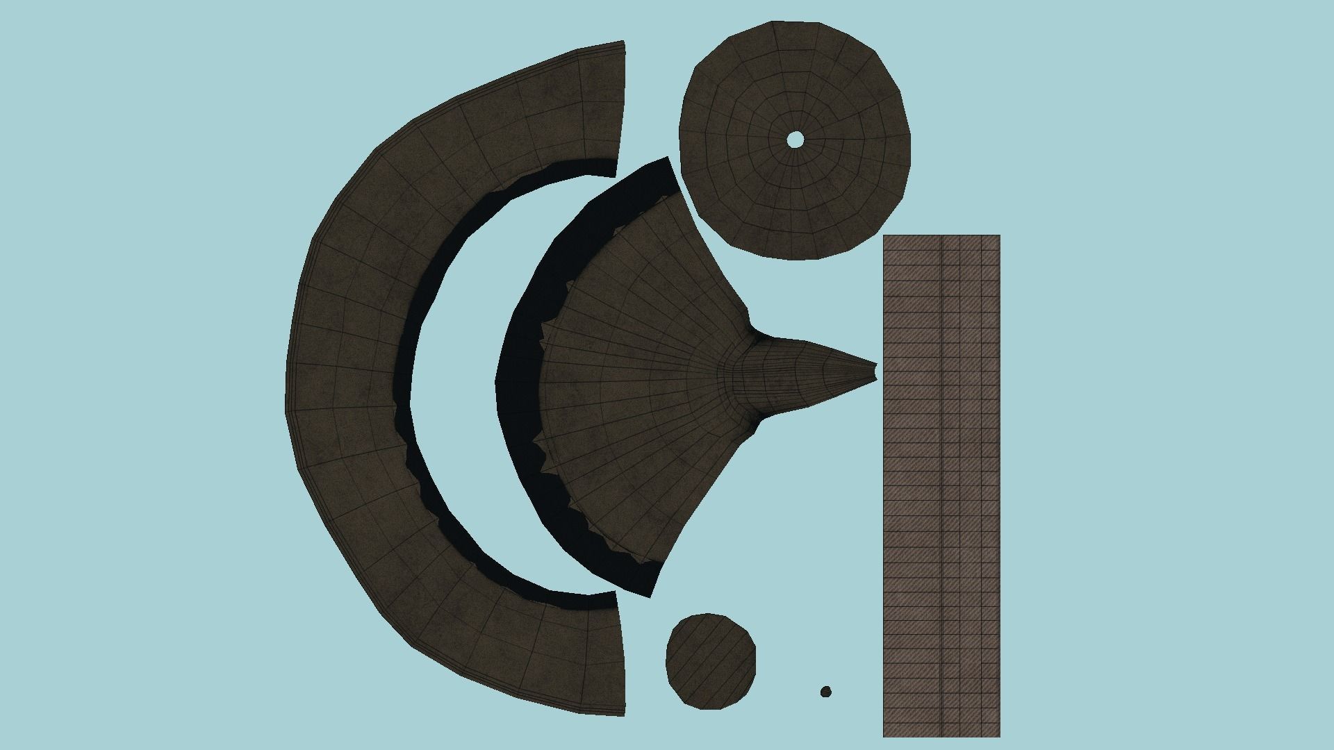 10 Wizard Hat - Character Design Fashion 3D Model Collection_50