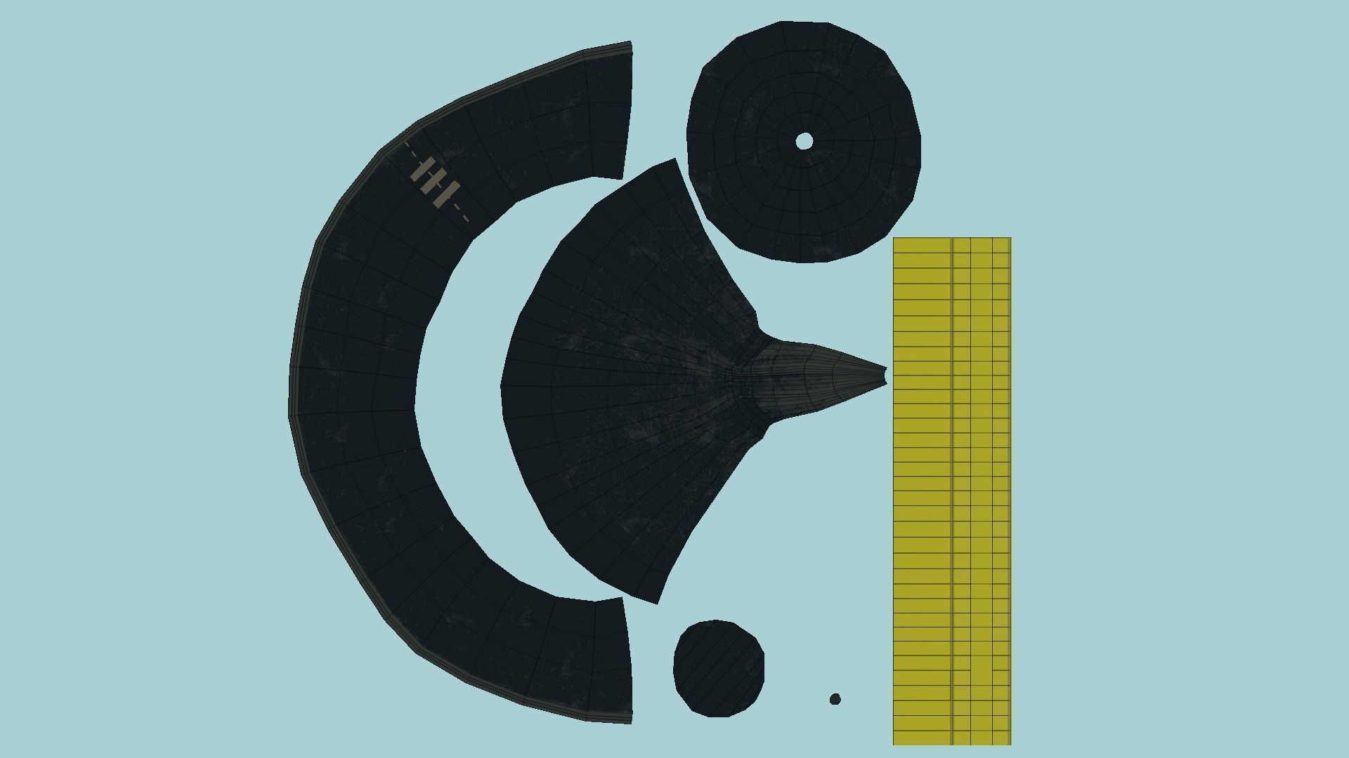 10 Wizard Hat - Character Design Fashion 3D Model Collection_41