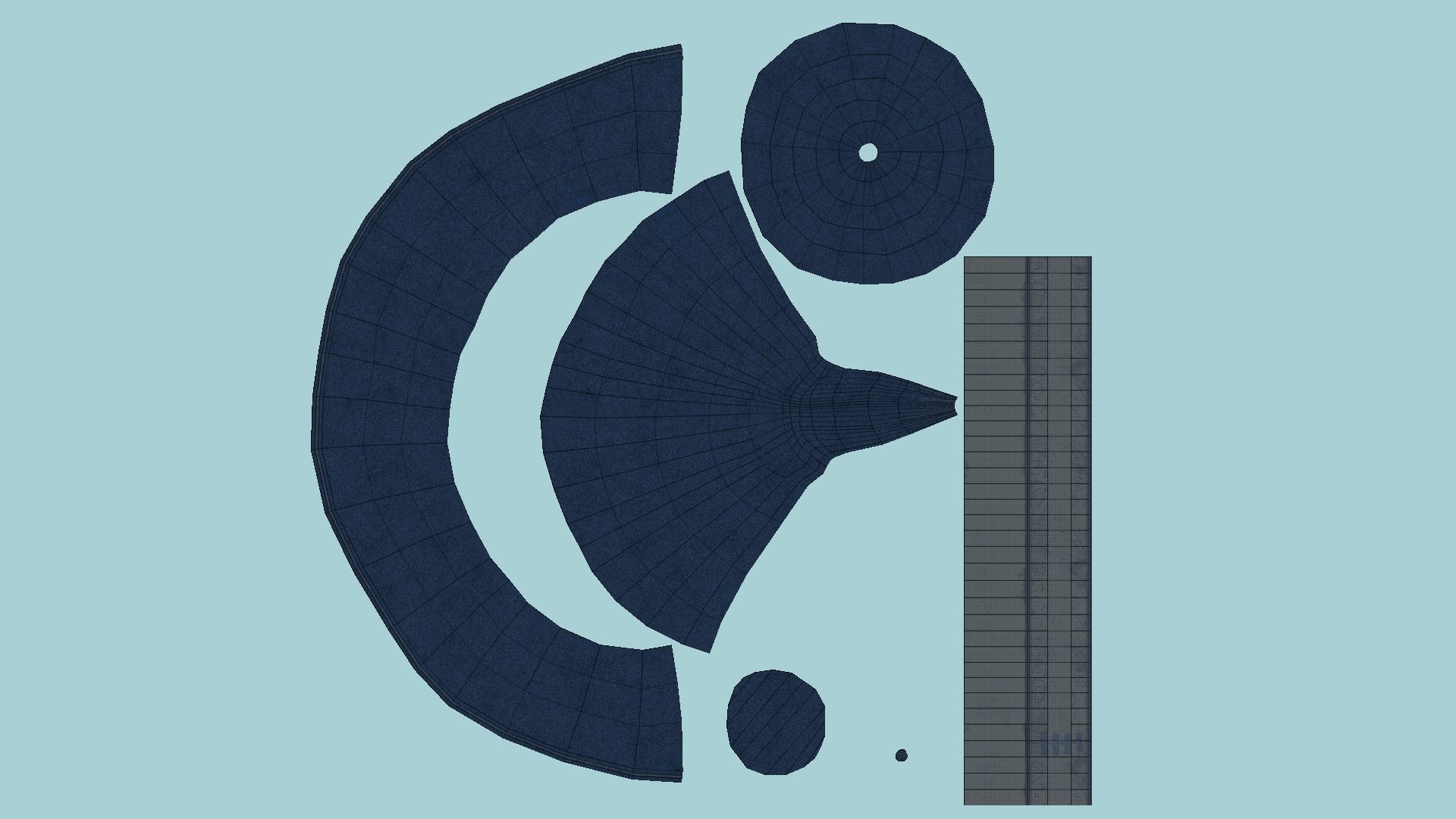 10 Wizard Hat - Character Design Fashion 3D Model Collection_45