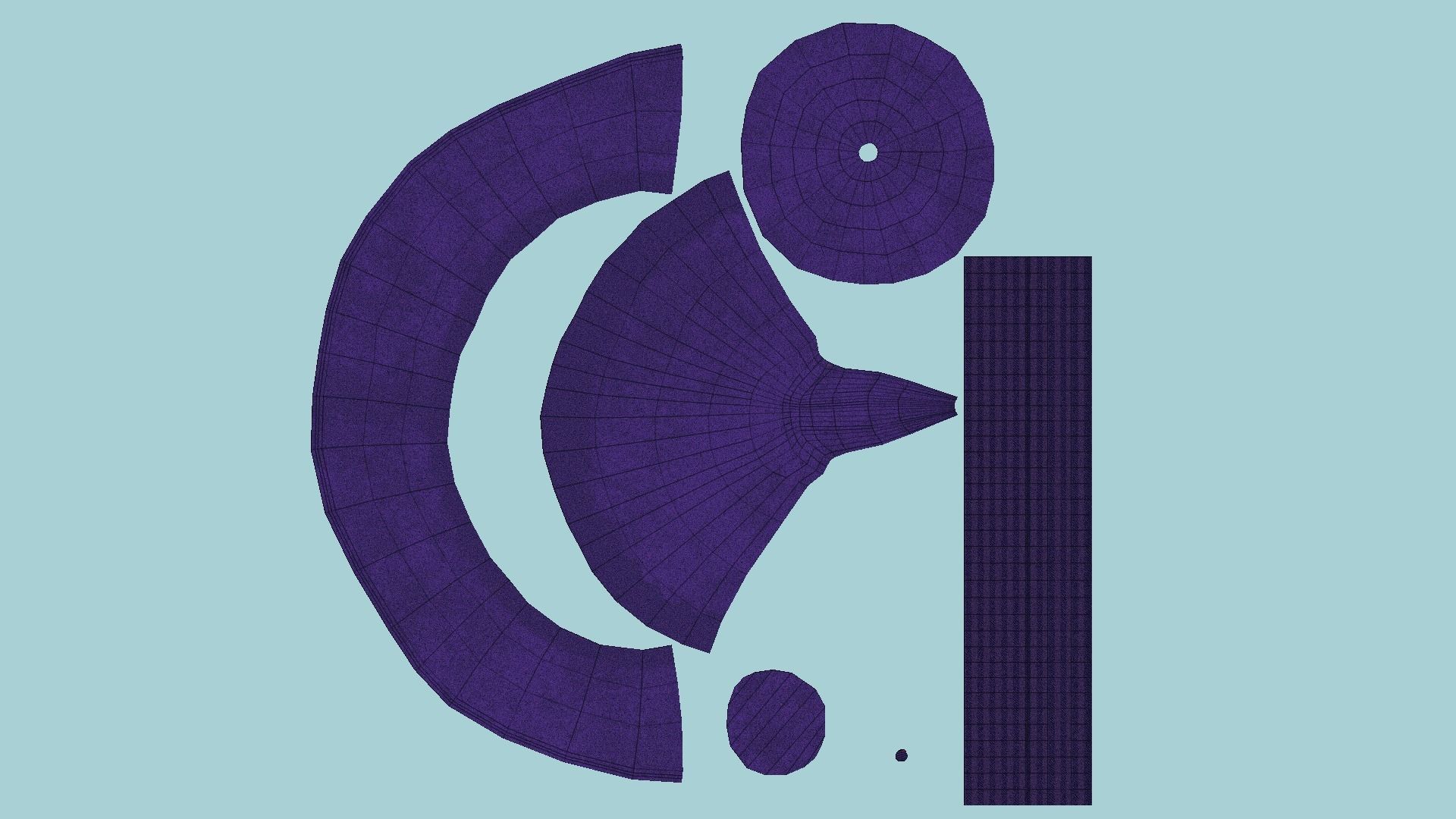 10 Wizard Hat - Character Design Fashion 3D Model Collection_48