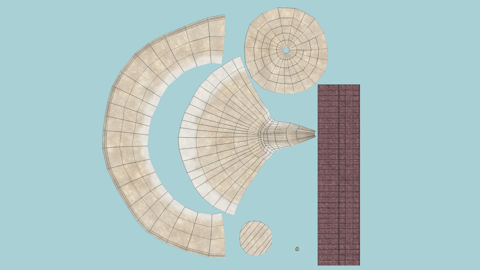 10 Wizard Hat - Character Design Fashion 3D Model Collection_47