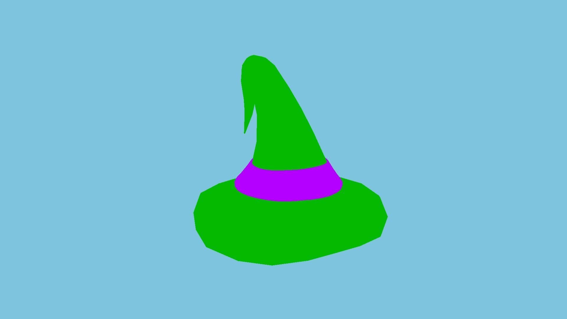 10 Wizard Hat - Character Design Fashion 3D Model Collection_54