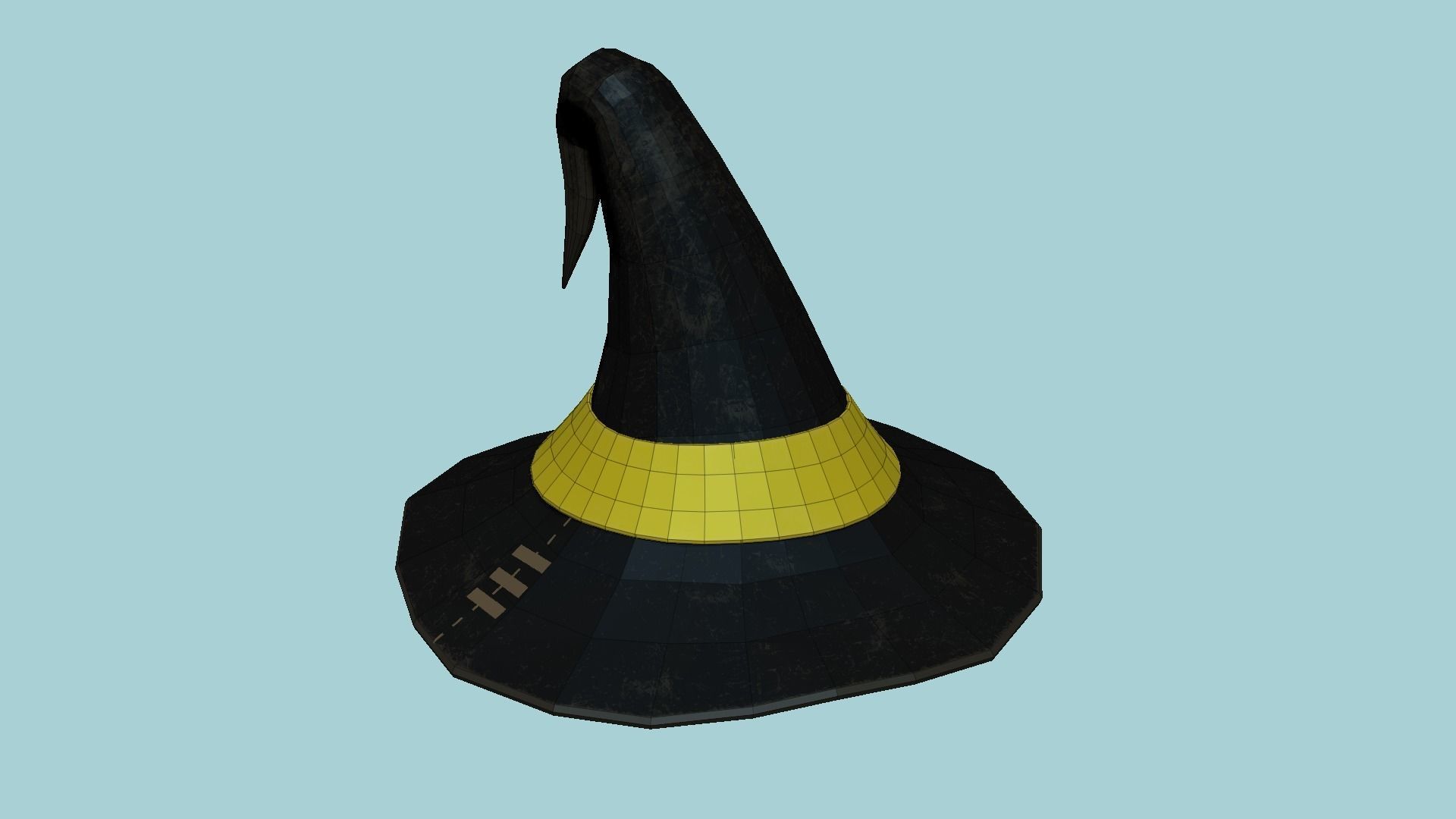 10 Wizard Hat - Character Design Fashion 3D Model Collection_33