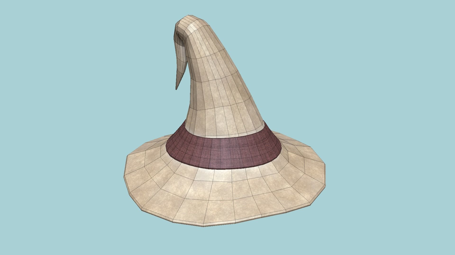 10 Wizard Hat - Character Design Fashion 3D Model Collection_43