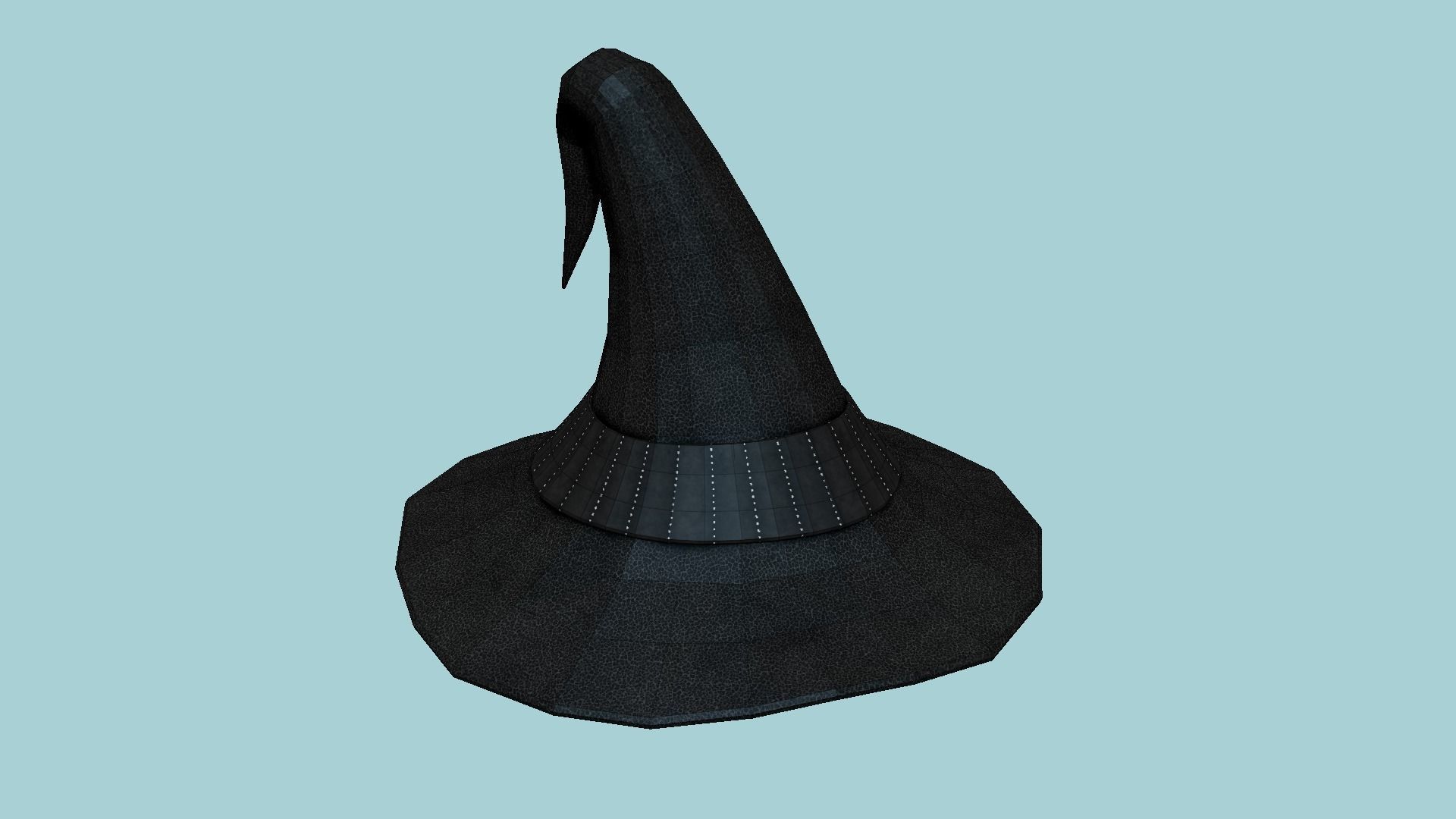 10 Wizard Hat - Character Design Fashion 3D Model Collection_39