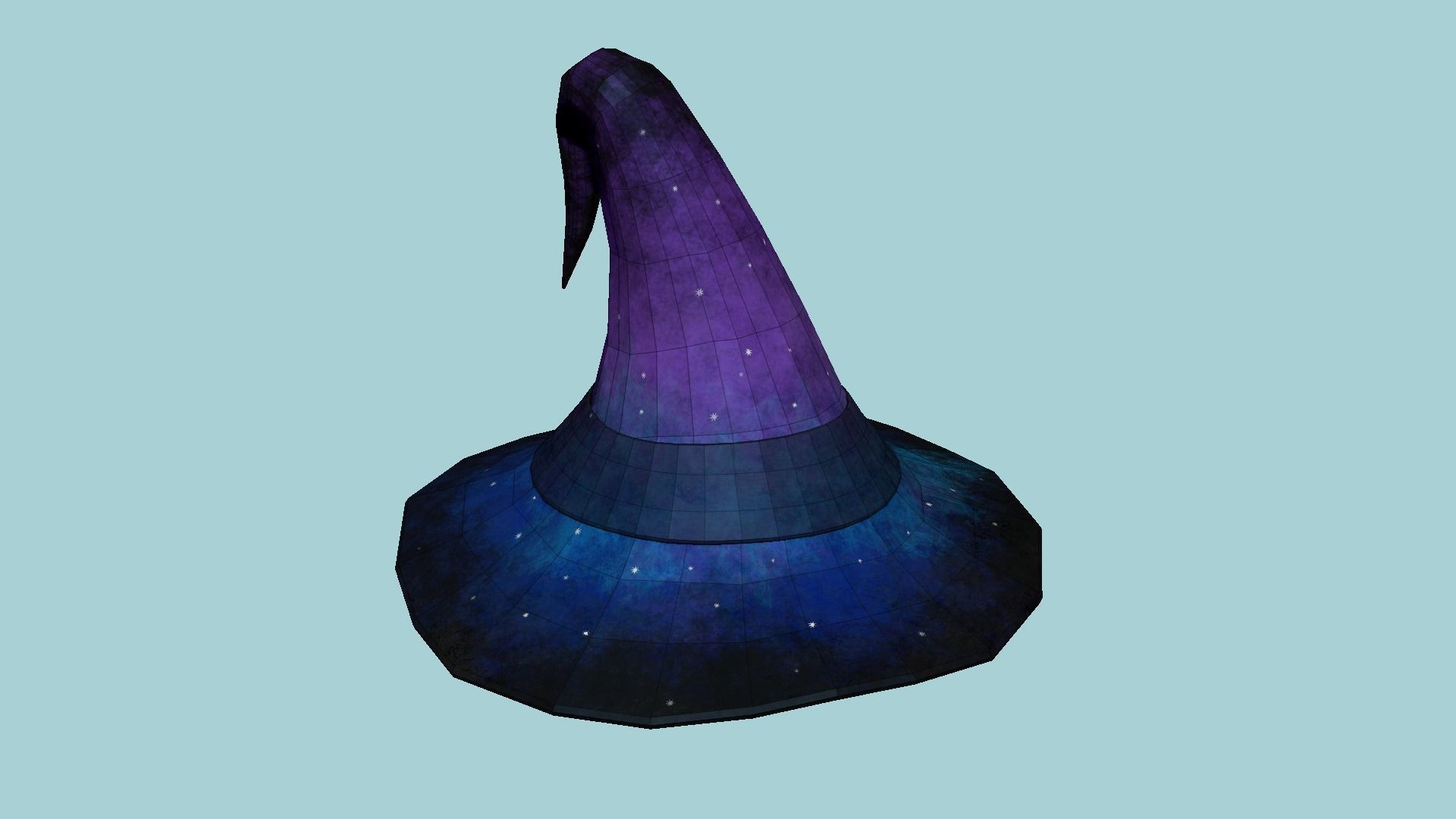 10 Wizard Hat - Character Design Fashion 3D Model Collection_36