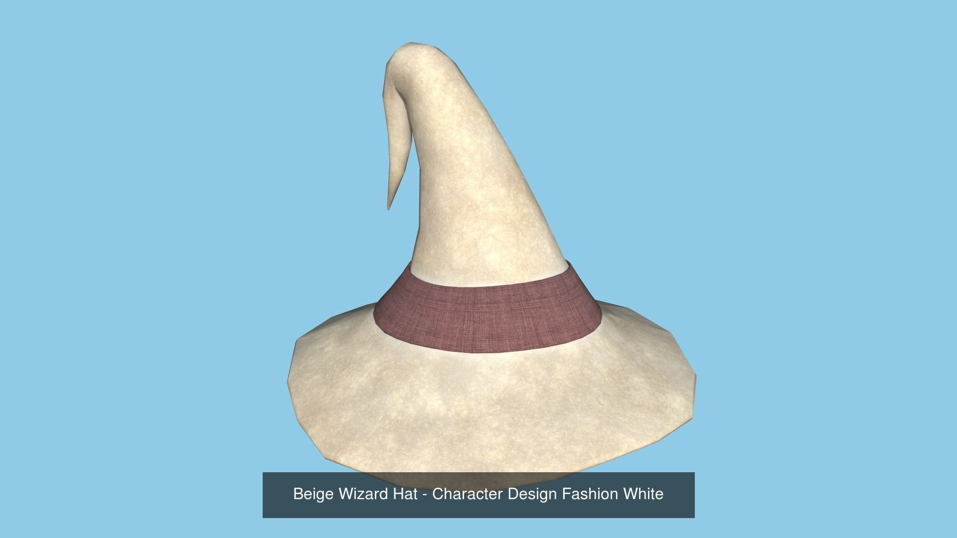 10 Wizard Hat - Character Design Fashion 3D Model Collection_7