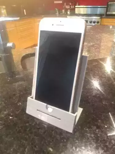 Cell Phone Speaker Amplifier Stand 3D print model