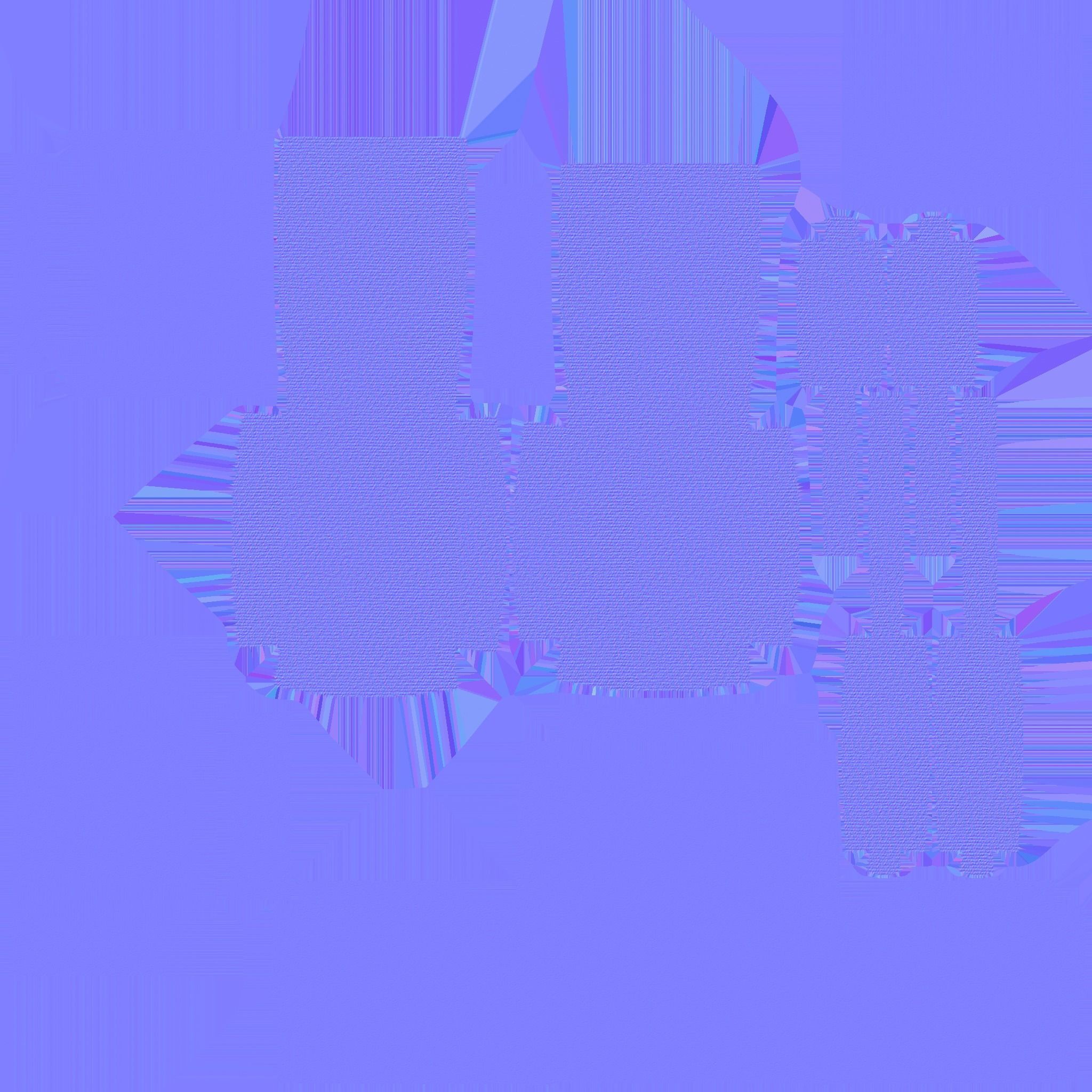 Beige Armchair - Furniture Interior Design Low-poly 3D model_16