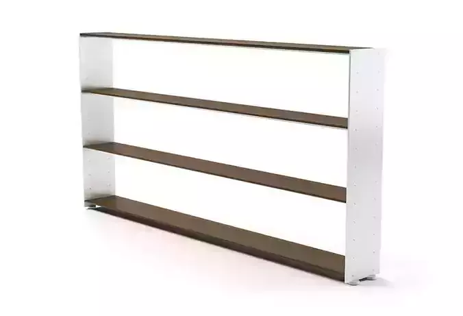 White Modern Shelf Unit