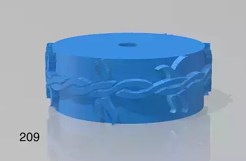 Repating clay tile cookie polimer clay pattern roll