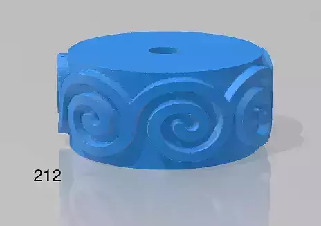 Repating clay tile cookie polimer clay pattern roll