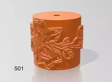 Repating clay tile cookie polimer clay pattern roll