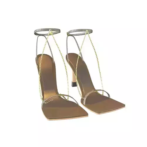 Square Toe Leather Sandals v2 004