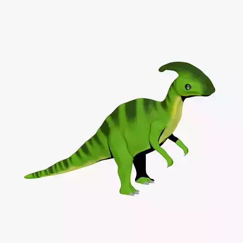 Parasaurolophus Cartoon Dinosaur for 3D print 3D print model