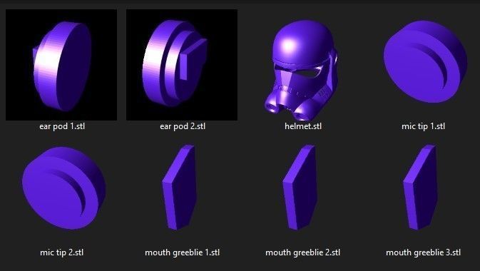 Clone Force 99 Hunter Full Size Armor 3D print model_3