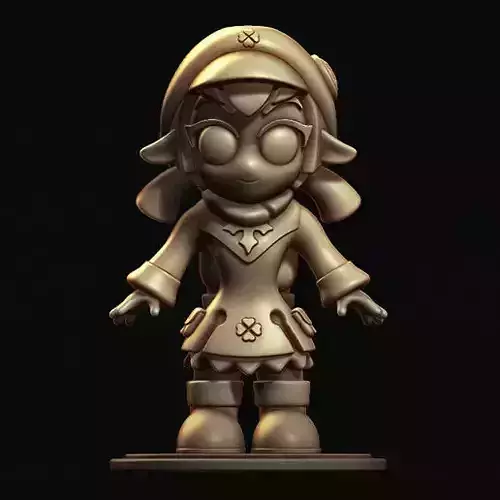 Klee Genshin Impact  3D print model