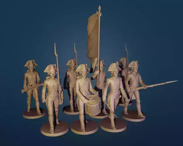 French napoleonic infantry 1804-1807