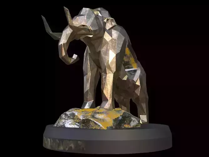 Steampunk Mammoth Rock