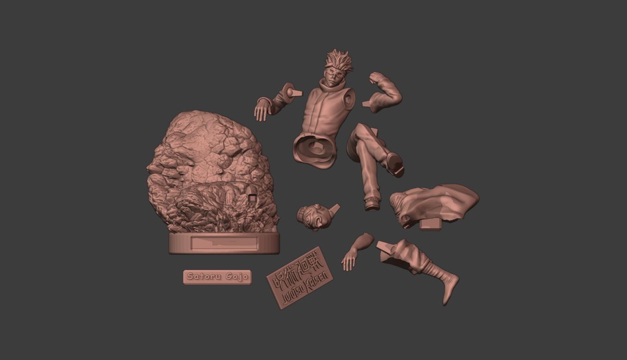 Satoru Gojo Jujutsu Kaisen - 3Dprinting 3D print model_3