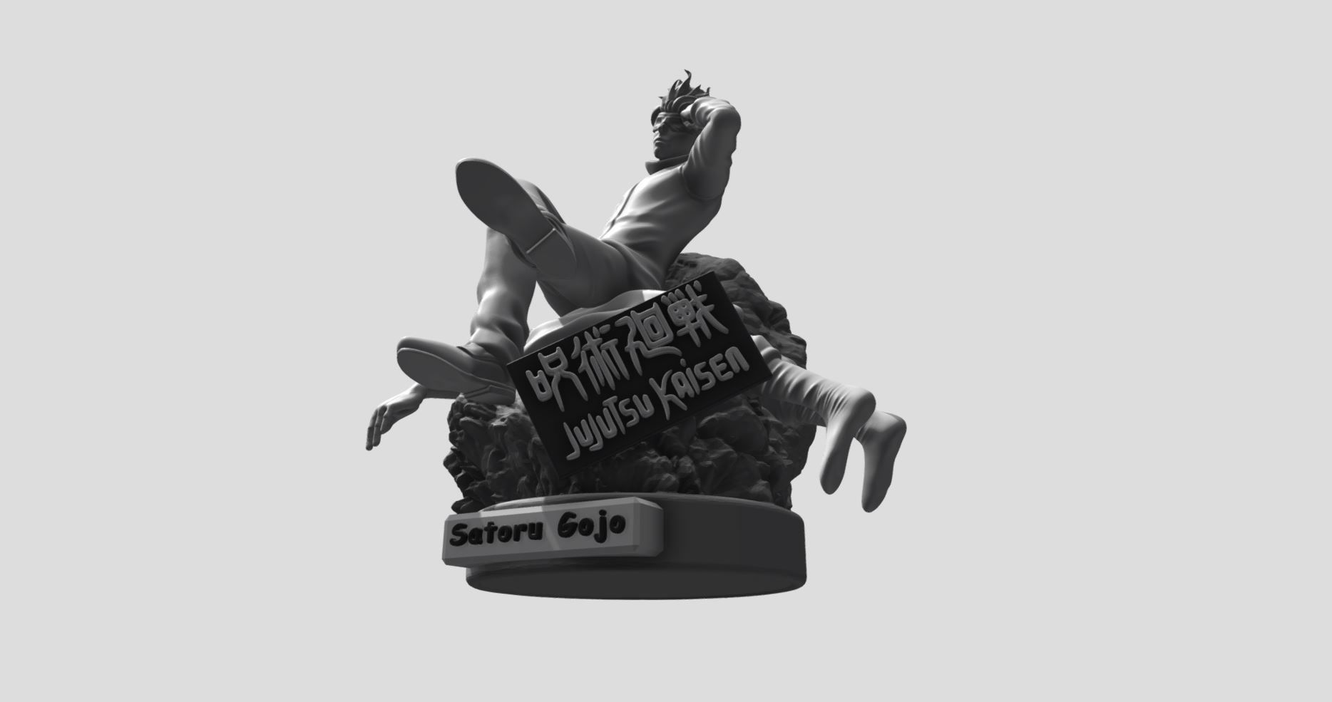 Satoru Gojo Jujutsu Kaisen - 3Dprinting 3D print model_16