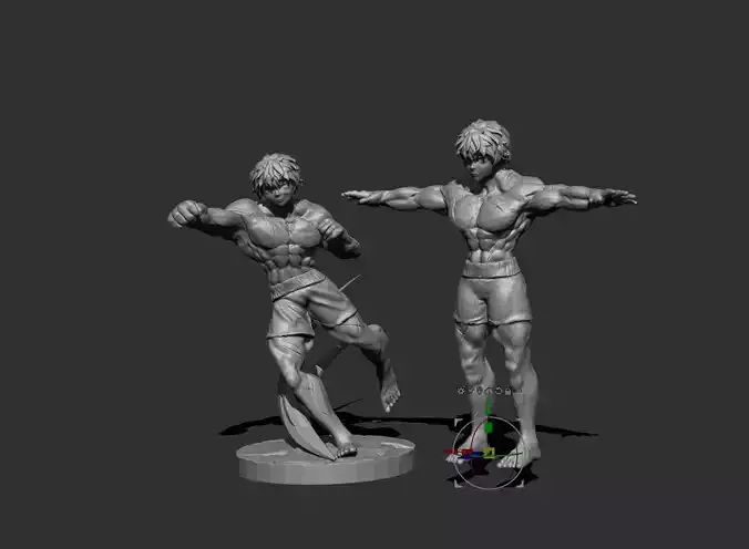 Bakky two - figurines 3D print model