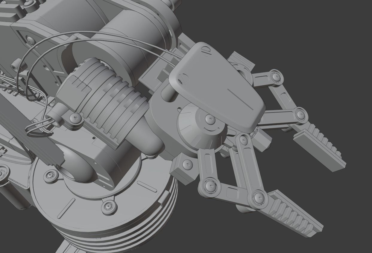 Robotic Arm Edge 3D model_24