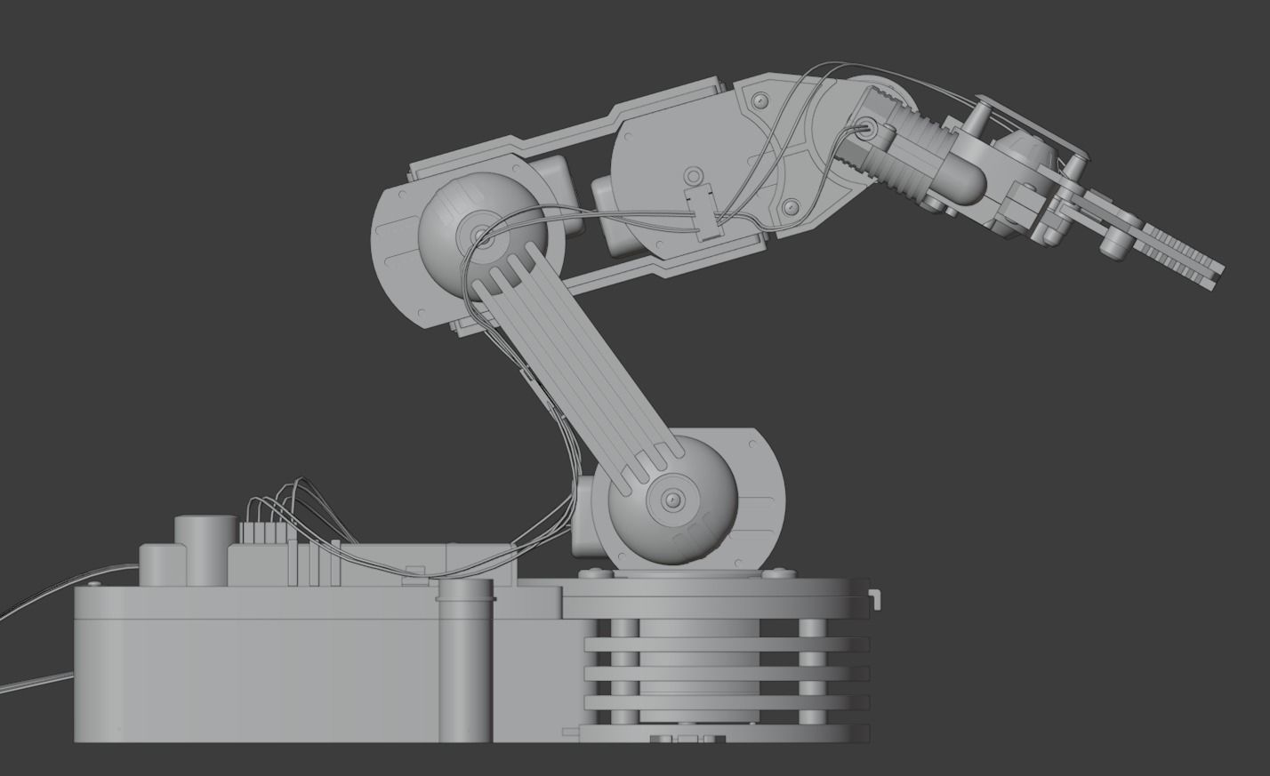 Robotic Arm Edge 3D model_16