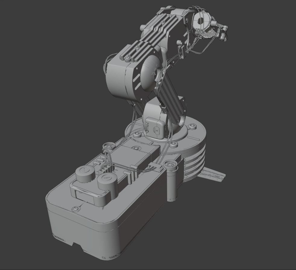 Robotic Arm Edge 3D model_15