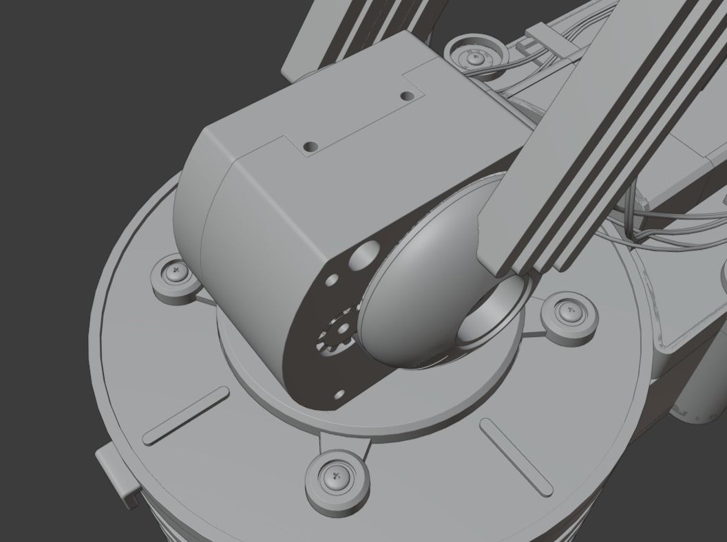 Robotic Arm Edge 3D model_25