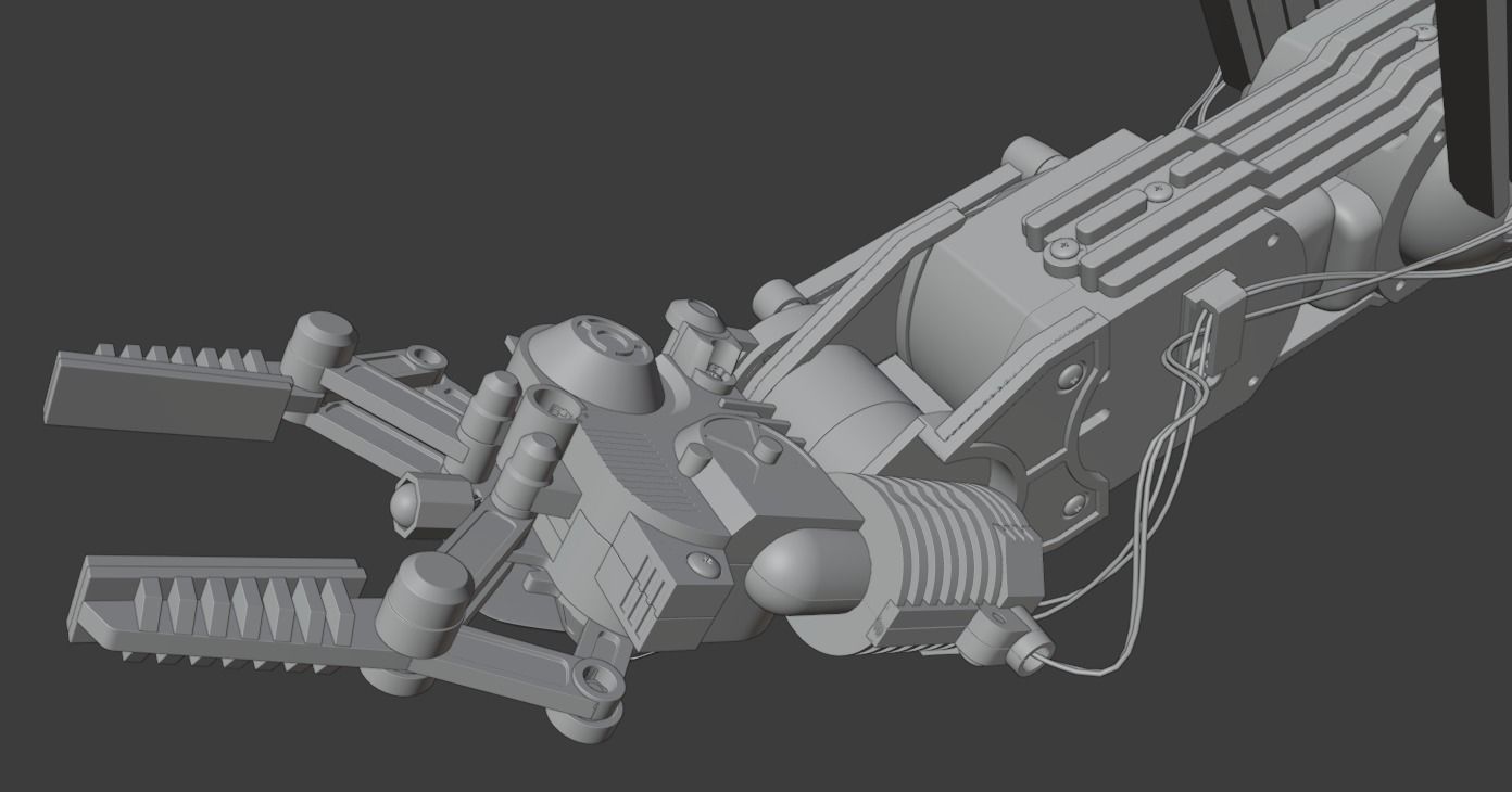 Robotic Arm Edge 3D model_18