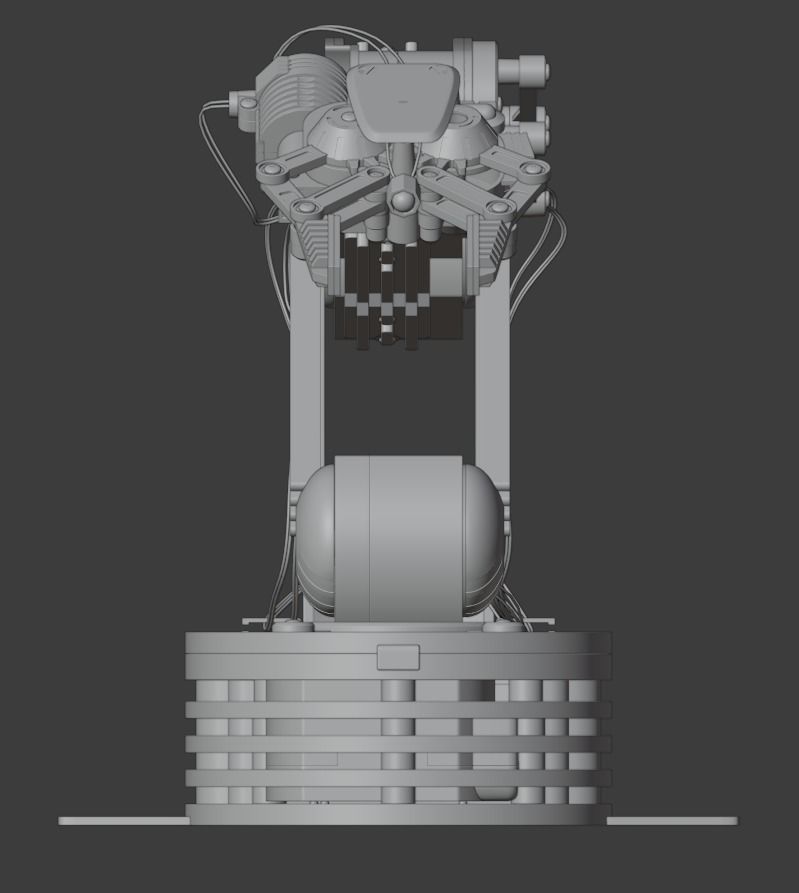 Robotic Arm Edge 3D model_21