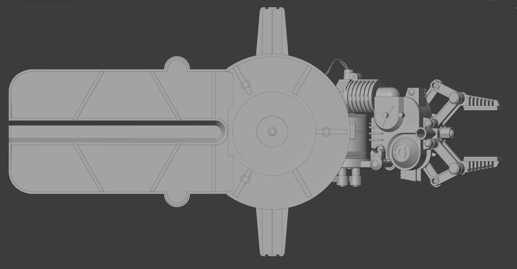 Robotic Arm Edge 3D model_22