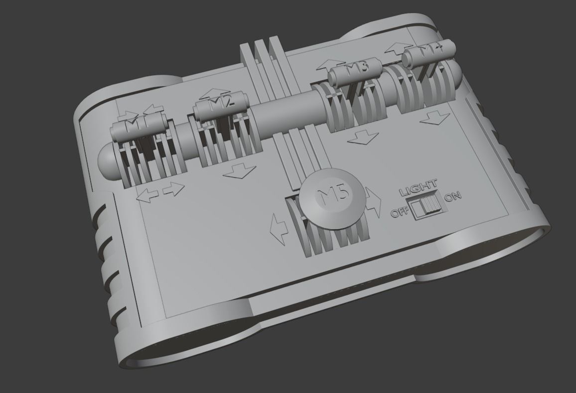 Robotic Arm Edge 3D model_27