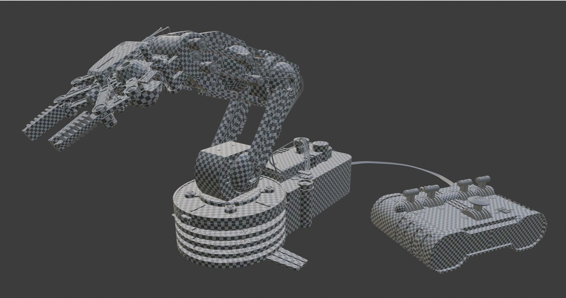 Robotic Arm Edge 3D model_38