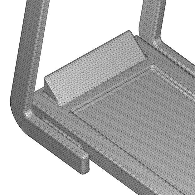 Stylish Gym Treadmill 3D print model_5