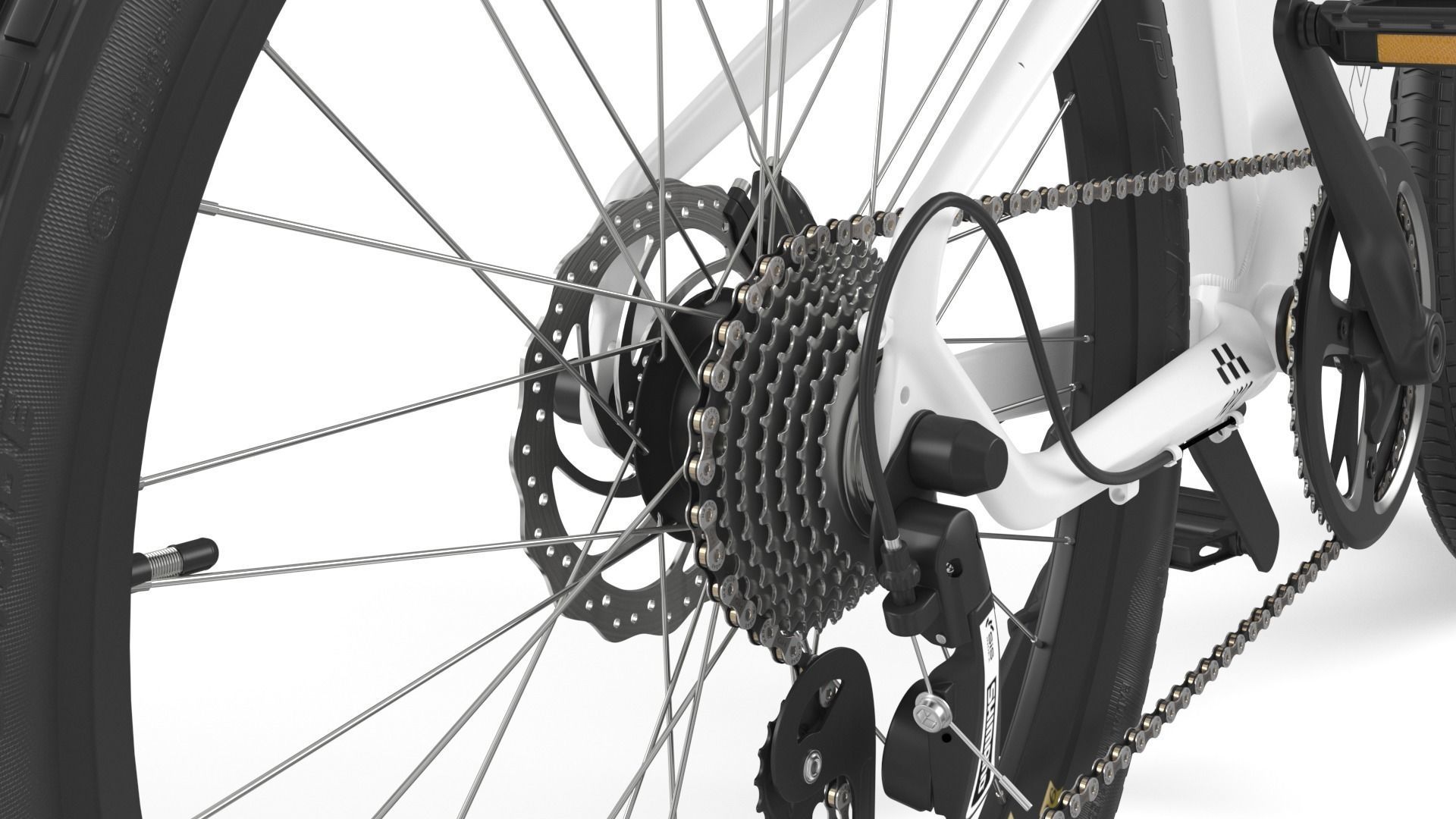 Xiaomi Himo electric bike 3D model_2