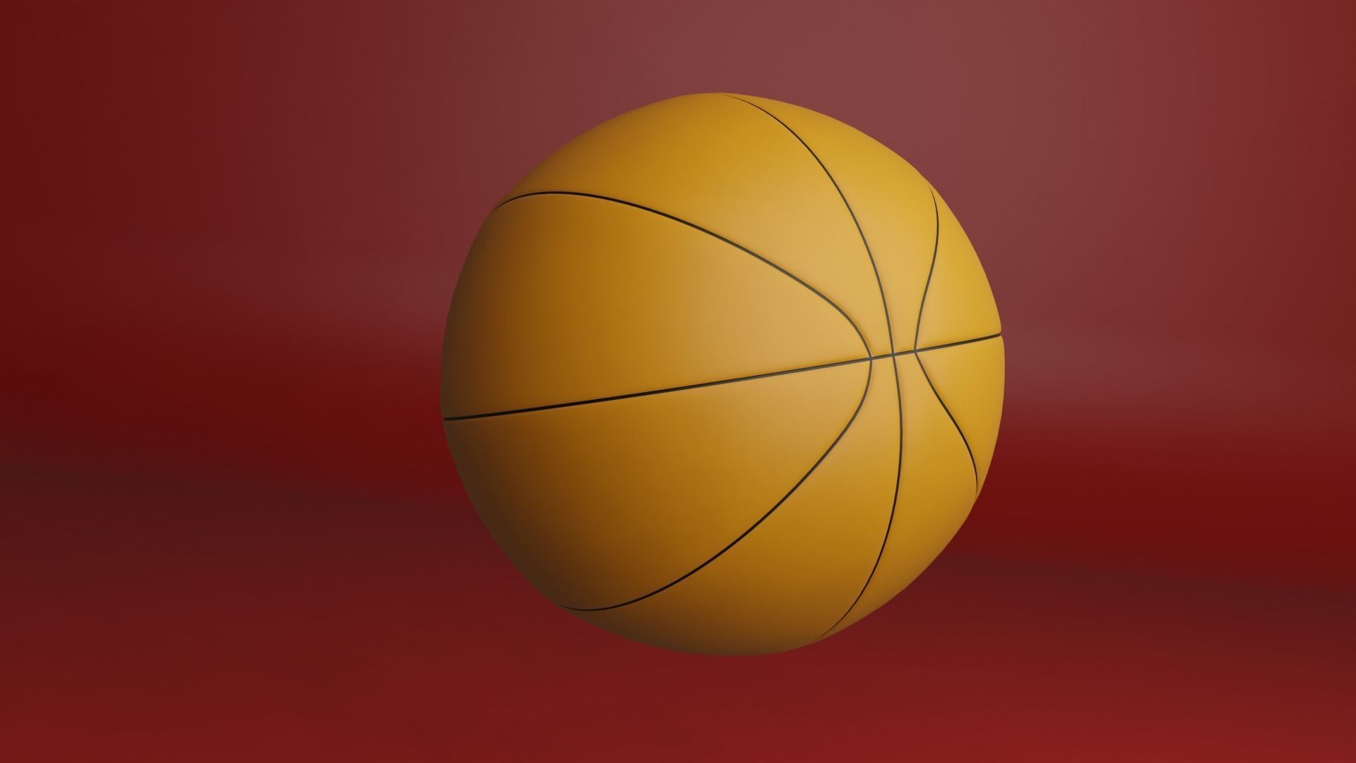 Basketball model ball 3D print model_1