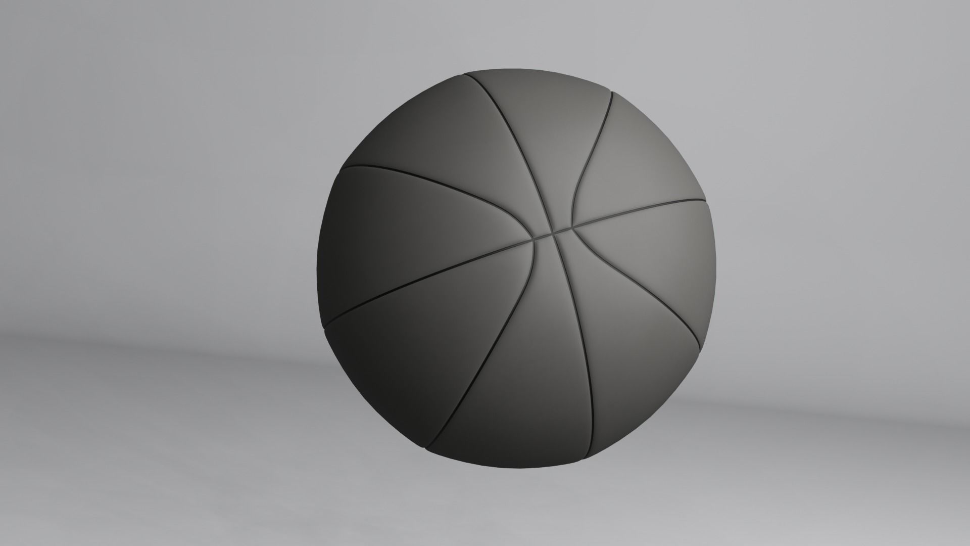 Basketball model ball 3D print model_4