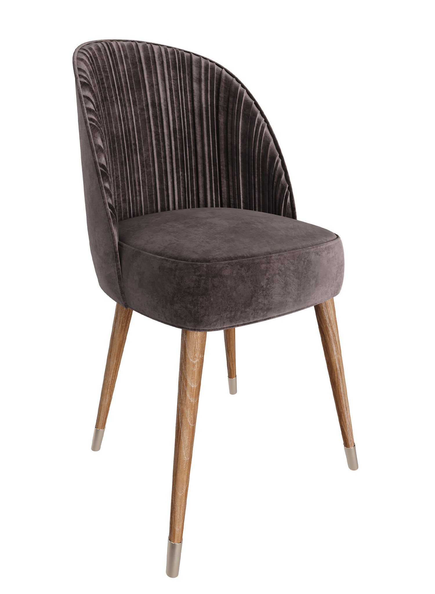 Soft chair Low-poly 3D model_3