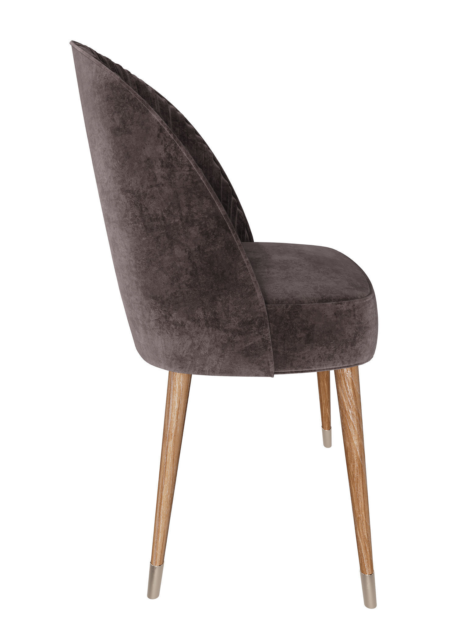 Soft chair Low-poly 3D model_2